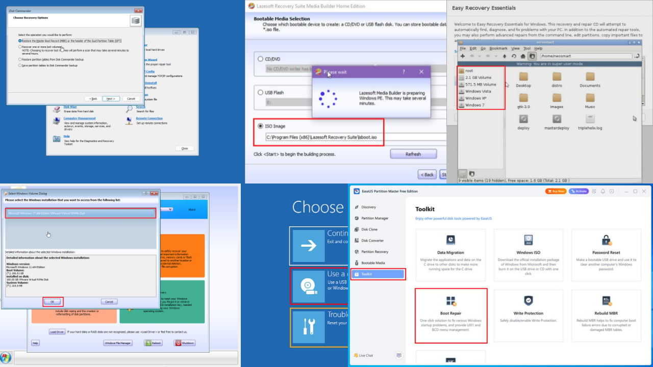 Windows 11 Boot Repair Tool