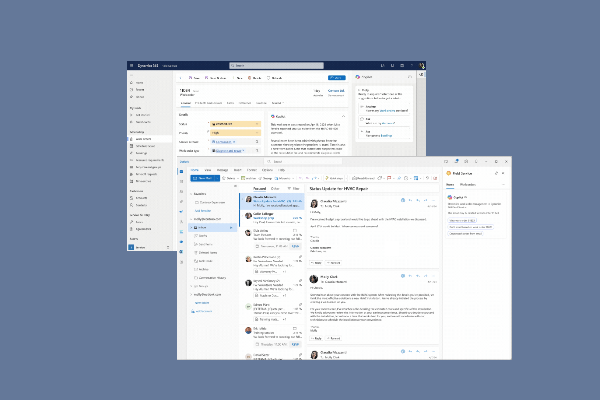 Microsoft Dynamics 365 Field Service gets new Microsoft Copilot capabilities 